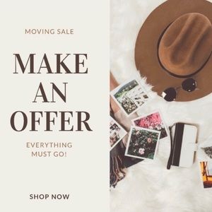 Will consider all reasonable offers!!!